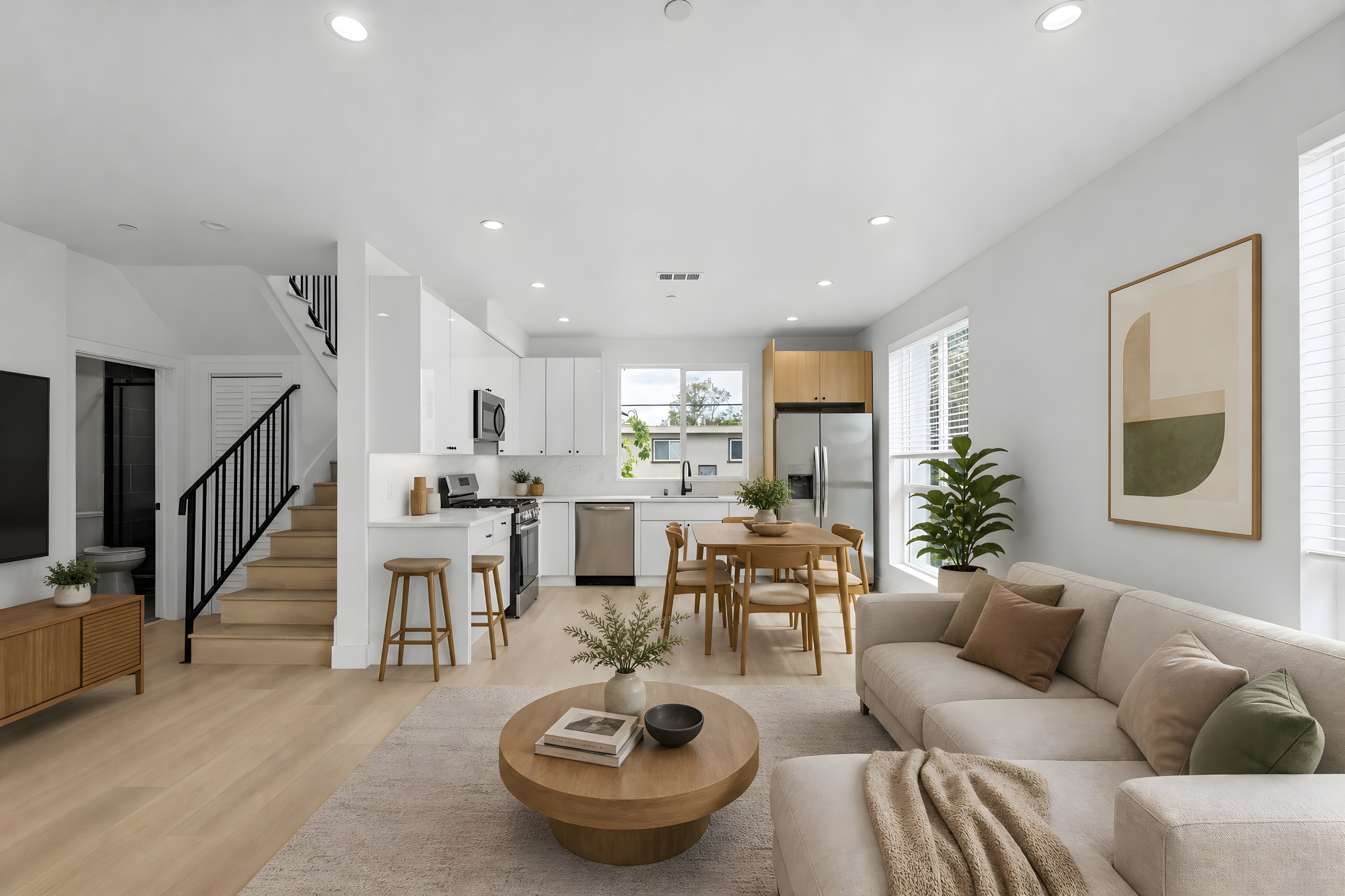 3 bedroom apartment with balcony, pet friendly in 10744 Hortense St, Unit 1/2 Los Angeles, CA 91602 β photo 2
