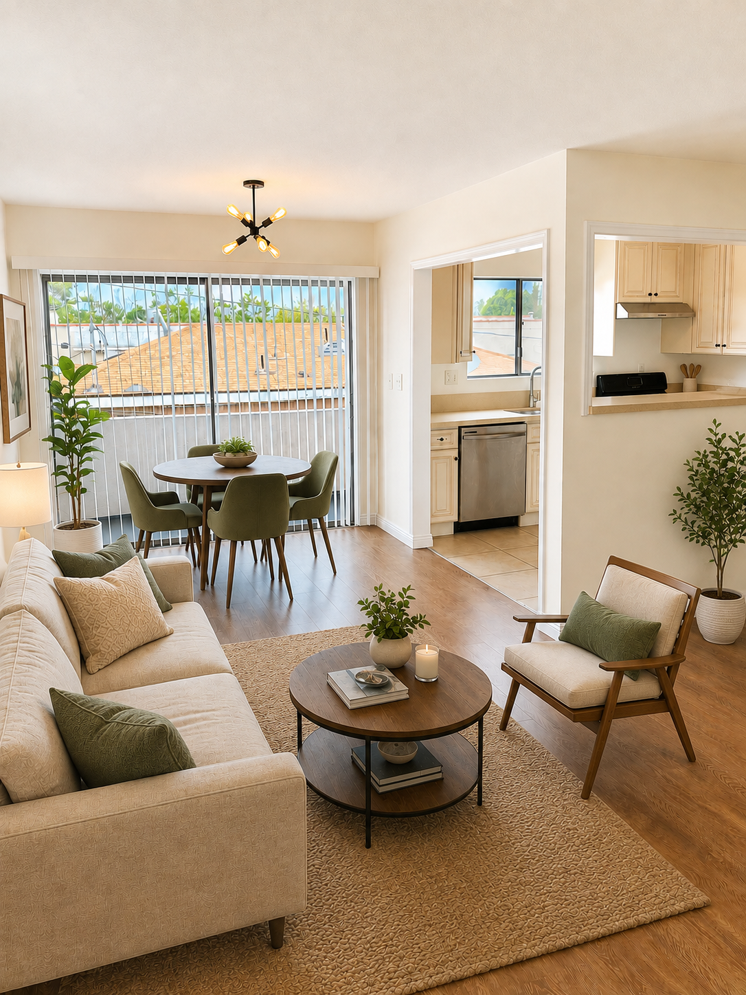 HUGE Mid-City / Pico-Fairfax 2BR/2BA — 1,100 Sq Ft w/ BIG Balcony! - Property Image 1