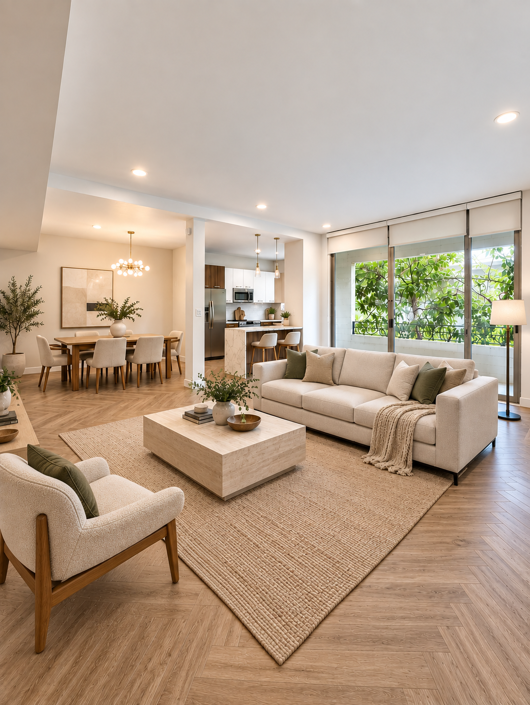 Designer 2BR + Balcony + In-Unit W/D in Prime Beverly Hills - Property Image 1