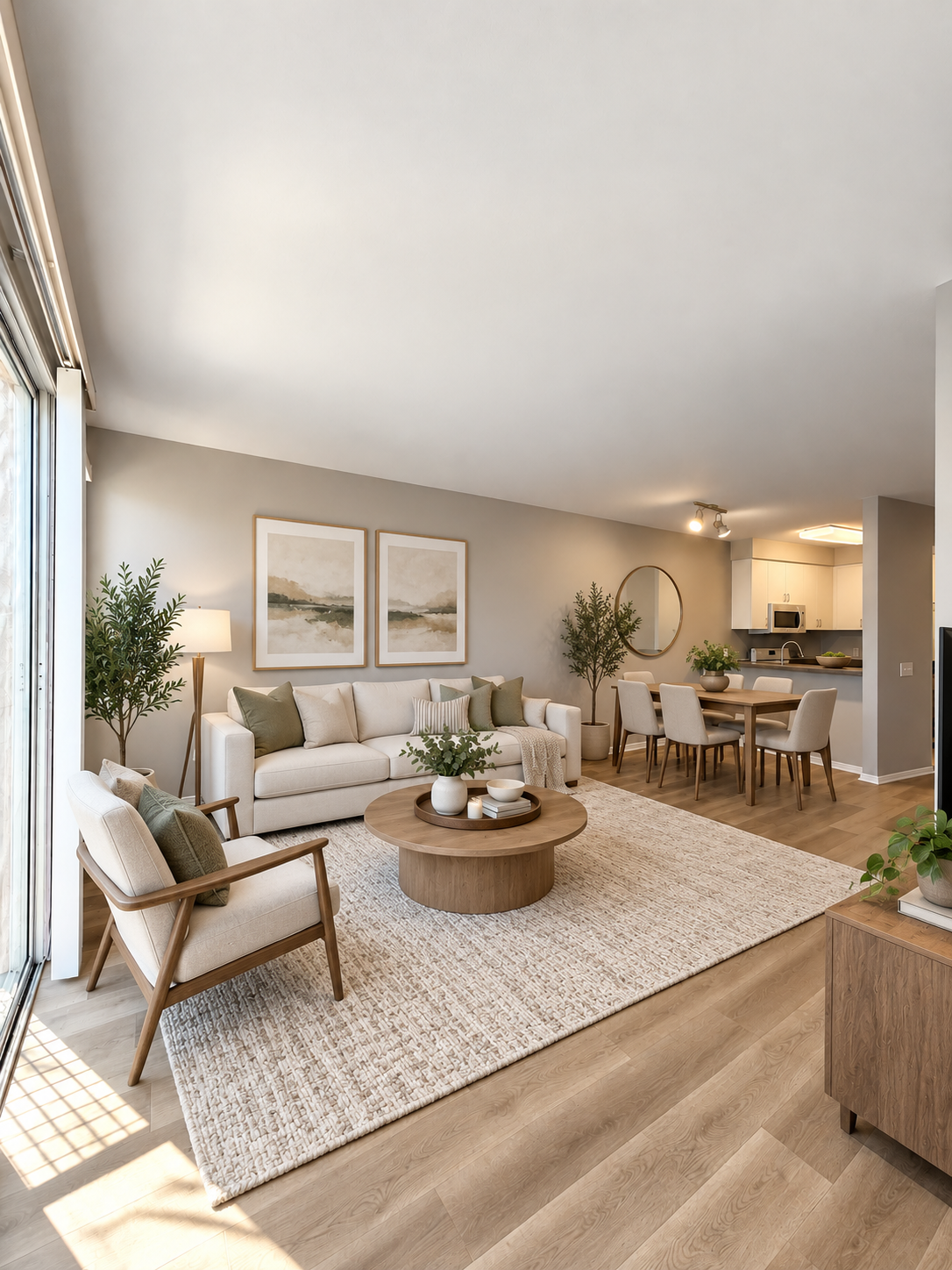 Big Space Energy 😎 2BR/2.5BA + Balcony + Central A/C - Property Image 1