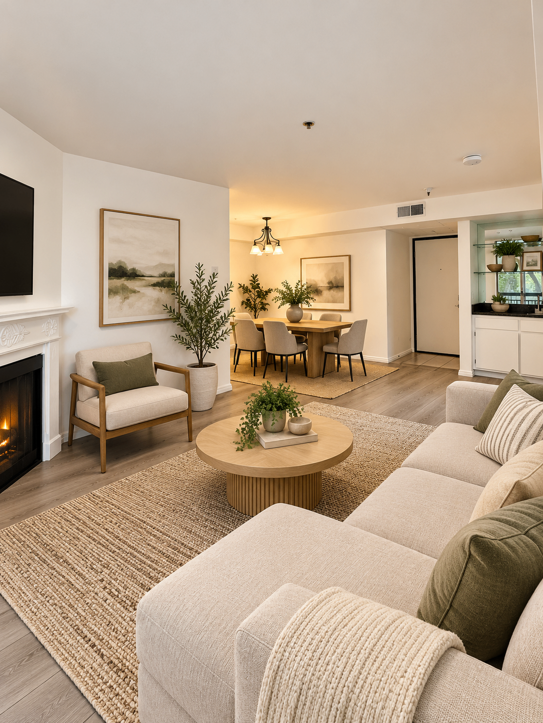 Your Next LA Apartment Has It All! Balcony, Fireplace & 2 Bathrooms! - Property Image 1